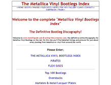 Tablet Screenshot of metalliguide.com